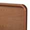 Baxton Studio Ayla Grey Upholstered Walnut Finished Wood Full Size Platform Bed 156-9413-9428 - alternate 8